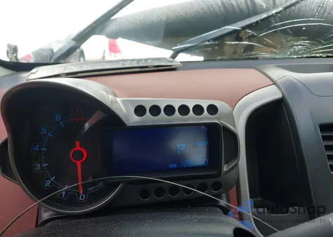 2013 Chevrolet Sonic Lt Auto from USA, damaged, VIN 1G1JC5SH7D4207505